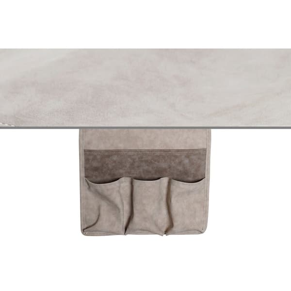 Remote control DKD Home Decor Grey Light grey Dark grey Polyurethane 30 x 0,5 x 90 cm