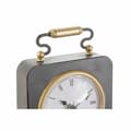 Miniatyrbild 3 av 3: Table clock DKD Home Decor Black Silver PVC Metal Plastic 14,5 x 5 x 21 cm (2 Units)