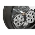 Pikkukuva 2 / 3: Table clock Home ESPRIT Black Silver Metal Crystal 16,5 x 11 x 21 cm