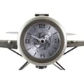 Pikkukuva 3 / 6: Table clock DKD Home Decor 42 x 23 x 14 cm Aeroplane Iron (2 Units)