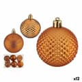 Pikkukuva 1 / 2: Set of Christmas balls 6 cm Orange PVC (12 Units)