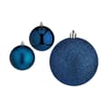 Pikkukuva 3 / 3: Set of Christmas balls Krist+ 00830 Blue Plastic (12 Units)