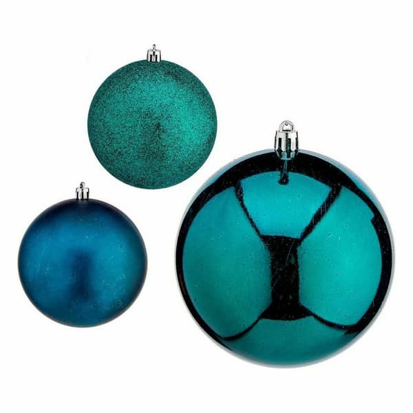 Set of Christmas balls Krist+ 00829 Blue Plastic (16 Units)