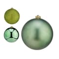 Pikkukuva 3 / 3: Set of Christmas balls Krist+ 00803 Green Plastic 6 Pieces (4 Units)