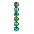 Pikkukuva 2 / 3: Set of Christmas balls Krist+ 00803 Green Plastic 6 Pieces (4 Units)