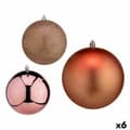 Pikkukuva 1 / 2: Set of Christmas balls Krist+ 00786 Copper Plastic (6 Units)