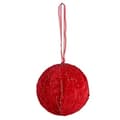 Pikkukuva 2 / 3: Set of Christmas balls Krist+ 19A5458-1 Red Polyester (6 Units)