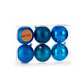 Pikkukuva 2 / 3: Set of Christmas balls Krist+ 00771 Blue Plastic (12 Units)