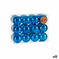 Pikkukuva 1 / 3: Set of Christmas balls Krist+ K1912477-1 Blue Plastic (12 Units)