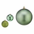 Pikkukuva 2 / 2: Set of Christmas balls Krist+ 00805 Green Plastic (12 Units)