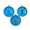 Pikkukuva 3 / 3: Set of Christmas balls Krist+ K1912481-2 Blue Plastic (6 Units)