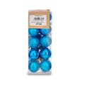 Pikkukuva 2 / 3: Set of Christmas balls Krist+ K1912474-2 Blue Plastic Ø 3 cm (12 Units)