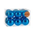Pikkukuva 2 / 3: Set of Christmas balls Krist+ K1912476-1 Blue Plastic Ø 7 cm (12 Units)