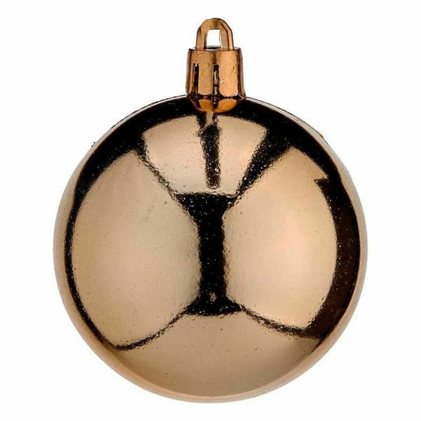 Set of Christmas balls Krist+ 00465-4 Copper Plastic (12 Units)