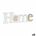 Miniatyrbild 1 av 4: Photo frame Home White Brown MDF Wood 40 x 13,5 x 1,7 cm (6 Units)
