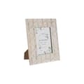 Pikkukuva 1 / 3: Photo frame DKD Home Decor 22,5 x 2 x 28 cm Crystal Brown White Mango wood Urban
