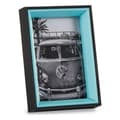Pikkukuva 2 / 2: Photo frame 3 x 17 x 12 cm Crystal Black Blue MDF Wood (6 Units)