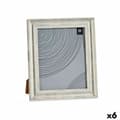 Miniatyrbillede 1 af 2: Photo frame Crystal Silver Wood Brown Plastic (26 x 2 x 31 cm) (6 Units)