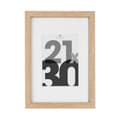 Pikkukuva 1 / 3: Photo frame Atmosphera Wood Natural (21 X 30 CM)