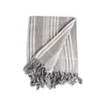 Pikkukuva 2 / 4: Multipurpose throw Stripes 235 x 205 cm White Grey (8 Units)