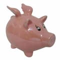 Miniatyrbillede 3 af 3: Money box DKD Home Decor Dolomite Children's Modern Pig Iridescent 16,5 x 11,5 x 15 cm