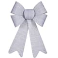 Pikkukuva 2 / 2: Lasso Krist+ HJ1-12012 Silver PVC Points 16 x 24 x 4 cm Christmas bauble (12 Units)