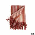 Pikkukuva 1 / 4: Multipurpose throw Stripes 235 x 205 cm White Red (8 Units)