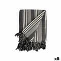 Pikkukuva 1 / 4: Multipurpose throw Stripes 235 x 205 cm White Grey (8 Units)