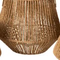 Pikkukuva 4 / 4: Lantern 33 x 33 x 27 cm Candleholder Natural Natural Fibre