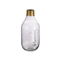 Pikkukuva 2 / 2: Vase Face Grey Glass 11 x 24,5 x 12 cm (6 Units)