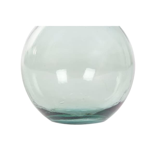 Vase DKD Home Decor 29 x 29 x 36 cm Green Tempered Glass