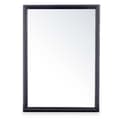 Pikkukuva 1 / 3: Wall mirror LM35-4-11 Black 50 x 70 x 50 cm Wood Rectangular