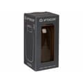 Miniatyrbillede 3 af 3: Vase Transparent Golden Glass 11,5 x 24 x 11,5 cm (6 Units)
