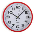 Miniatyrbillede 1 af 3: Wall Clock Versa Red Plastic 3,8 x 25 x 25 cm