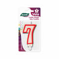 Miniatyrbild 3 av 4: Candle Set Algon Red (36 Units)