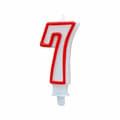Miniatyrbild 4 av 4: Candle Set Algon Red (36 Units)