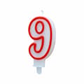 Pikkukuva 4 / 4: Candle Set Algon Red (36 Units)
