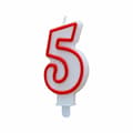 Miniatyrbild 4 av 4: Candle Set Algon Red (36 Units)