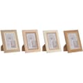 Miniatyrbillede 1 af 3: Photo frame Home ESPRIT Multicolour Crystal MDF Wood Scandinavian 13 x 2,8 x 18 cm (4 Units)