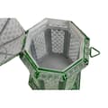 Miniatyrbillede 4 af 4: Lanterns Home ESPRIT Green Metal Oriental 23 x 23 x 57 cm (2 Pieces)