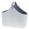 Pikkukuva 3 / 3: Magazine rack DKD Home Decor 49 x 17 x 45 cm Blue White Mediterranean