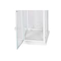 Pikkukuva 3 / 4: Lantern Home ESPRIT White Crystal Iron Shabby Chic 20 x 20 x 55 cm (3 Pieces)