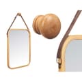 Miniatyrbild 3 av 4: Hanging mirror B6605 Natural Rectangular 34 x 41,5 x 1,5 cm (6 Units)