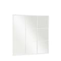 Pikkukuva 1 / 6: Wall mirror JY21101W White Window 90 x 90 x 2 cm Squared