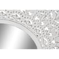 Pikkukuva 3 / 3: Wall mirror Home ESPRIT White Indian Man Stripped 89 x 2 x 89 cm