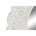 Pikkukuva 2 / 3: Wall mirror Home ESPRIT White Indian Man Stripped 89 x 2 x 89 cm