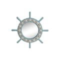 Pikkukuva 1 / 4: Wall mirror Home ESPRIT Sky blue Mediterranean 42,5 x 3 x 42,5 cm