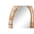 Pikkukuva 2 / 2: Wall mirror Home ESPRIT Natural Tropical 61,5 x 7 x 117 cm