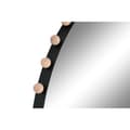 Pikkukuva 3 / 3: Wall mirror Home ESPRIT Black Natural Modern Balls 113 x 4,5 x 113 cm