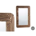 Pikkukuva 2 / 2: Wall mirror 43 Brown 90 x 60 x 2 cm Rectangular